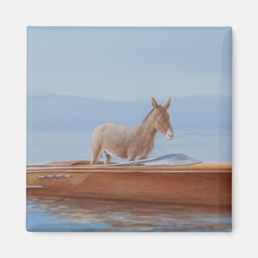 Donkey in einer Riva 2010 Magnet (Vorne)