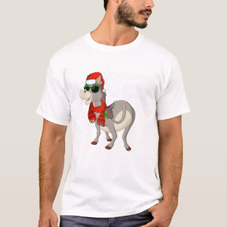 Donkey Italian Xmas Funny T-Shirt