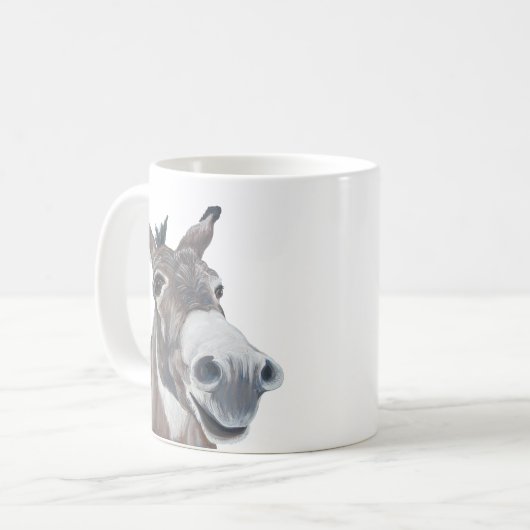 Donkey Kaffeetasse (Vorderseite Links)