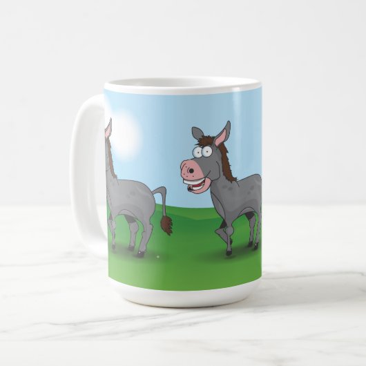 Donkey Kaffeetasse (Vorderseite Links)