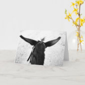 Donkey Karte (Gelbe Blume)