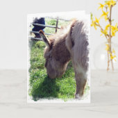 Donkey Karte (Gelbe Blume)