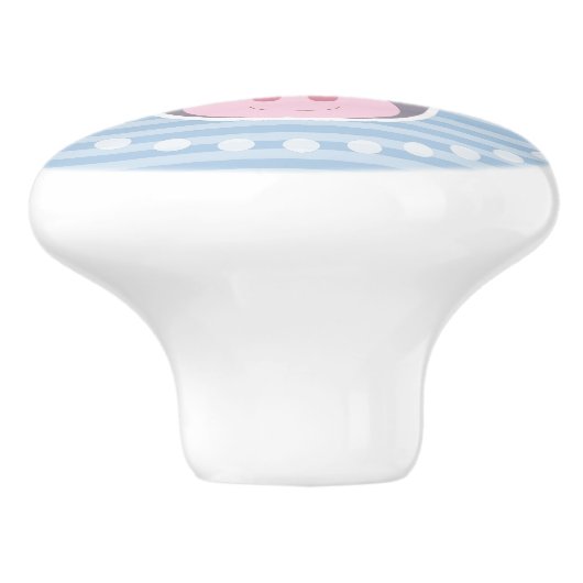 Donkey Keramikknauf (Seitenansicht)