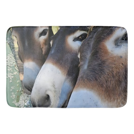 Donkey Liebe Bath Mat Badematte (Vorderseite)