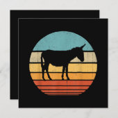 Donkey Lover Geschenk | Bauerngeschenkideen Feiertagskarte (Vorne/Hinten)