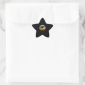 Donkey Lover Geschenk | Bauerngeschenkideen Stern-Aufkleber (Tasche)