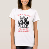 Donkey Lover T-Shirt (Vorderseite)