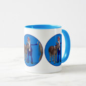 Donkey Lover Uncle Sam Tasse (VorderseiteRechts)