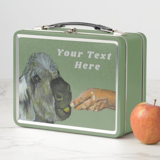 Donkey Lunch Box - Optionale Personalisierung (Beispiel)