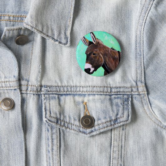 Donkey-Malerei Button (Beispiel)
