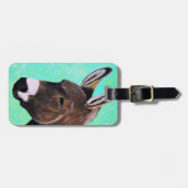 Donkey-Malerei Gepäckanhänger (Vorderseite horizontal)