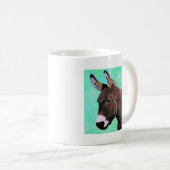 Donkey-Malerei Kaffeetasse (VorderseiteRechts)