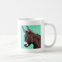 Donkey-Malerei Kaffeetasse