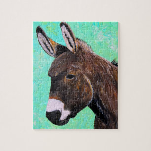Donkey-Malerei Puzzle