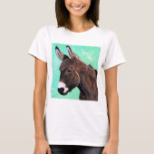 Donkey-Malerei T-Shirt (Vorderseite)