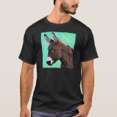 Donkey-Malerei T-Shirt (Vorderseite)