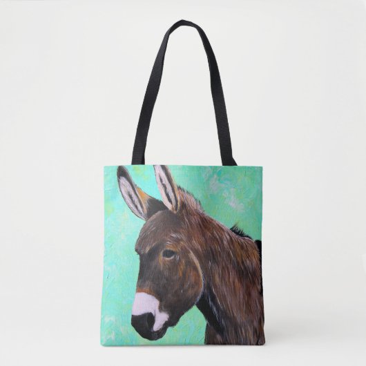 Donkey-Malerei Tasche (Vorderseite)