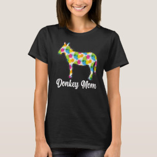 Donkey-Mama Zookeeper Tiermuschel-Bauer T-Shirt