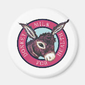 Donkey Milk Magnet (Vorne)