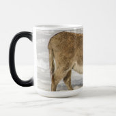 Donkey mit Bangs Laptop-Sieb Verwandlungstasse (Links)