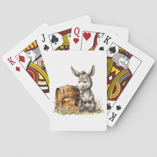 Donkey mit Bourbon spielen Karten Spielkarten (Rückseite)