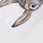 Donkey mit Kaugummi-Cartoon Seidenpapier (Ausschnitt)