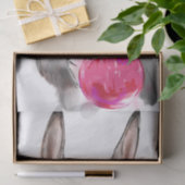 Donkey mit Kaugummi-Cartoon Seidenpapier (Geschenk)