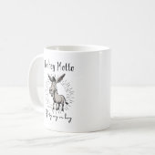Donkey Motto My Way or Hay Kaffeetasse (Vorderseite Links)