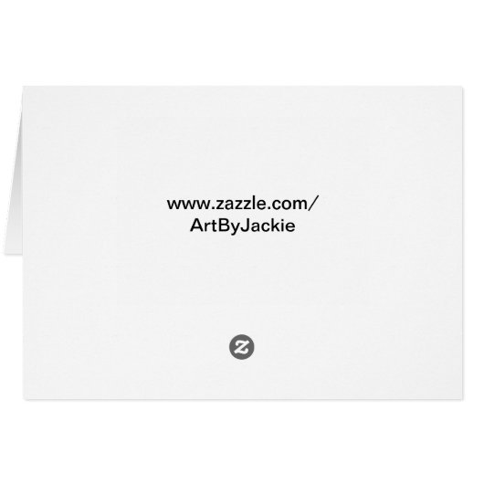 Donkey-Note-Karte (Rückseite Horizontal)