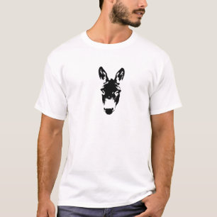 Donkey oder Mule Graffiti Zeichnend Street Tag Art T-Shirt