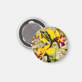 Donkey Orchids Magnet (Vorderseite/Rückseite)