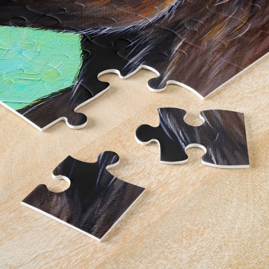 Donkey Painting Jigsaw Puzzle (Seite)