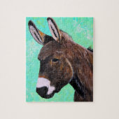 Donkey Painting Jigsaw Puzzle (Vertikal)
