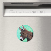 Donkey Painting Magnet (In Situ (Geschirrspüler))