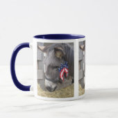 "Donkey Patriotiism" Tasse (Links)
