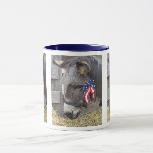 "Donkey Patriotiism" Tasse (Zentrum)