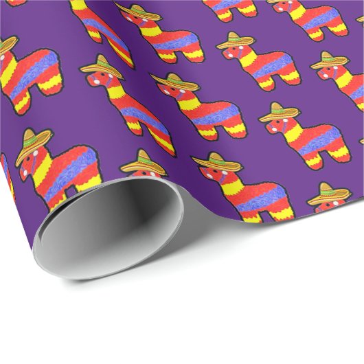 Donkey Pinata! Geschenkpapier (Rolleneckpunkt)