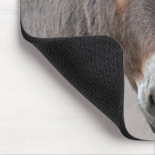 Donkey Portrait Mouse Mat Mousepad (Ecke)