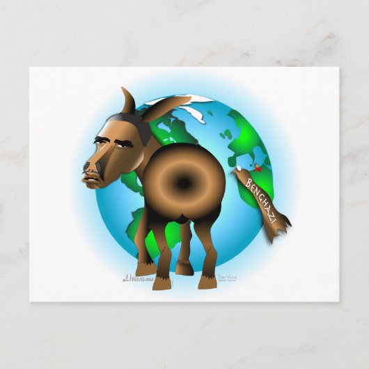 Donkey Postkarte (Vorderseite)