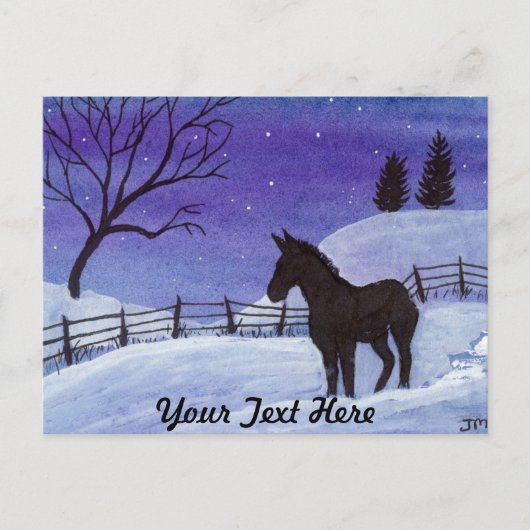 Donkey Postkarte (Vorderseite)