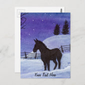 Donkey Postkarte (Vorne/Hinten)