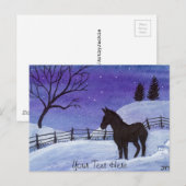 Donkey Postkarte (Vorne/Hinten)