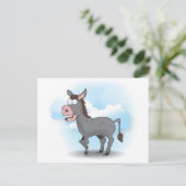 Donkey Postkarte (Stehend Vorderseite)