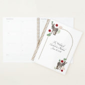 Donkey Red Floral Rustic Wedding Planer (Anzeige)