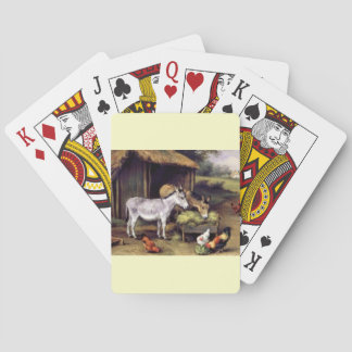 Donkey Rooster Farm Spielkarten