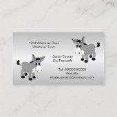 Donkey Sanctuary Visitenkarte (Rückseite)