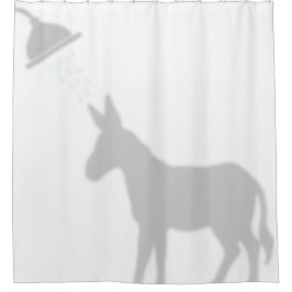 Donkey Shadow Silhouette Shadow Buddies Dusche Duschvorhang