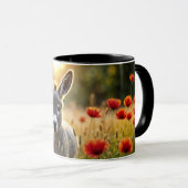 Donkey Sommer Harmonie Landschaft Kunst Tasse (VorderseiteRechts)