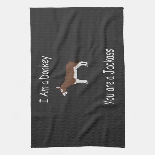 Donkey Spaß Geschirrtuch (Vertikal)