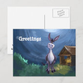 Donkey Stationery Postkarte (Vorne/Hinten)